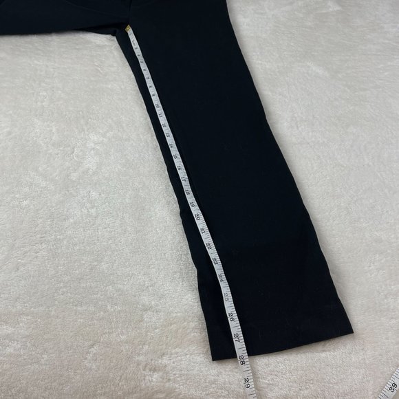 Ann Taylor Loft Marisa Straight Leg‎ Trouser Pants Womens Petite Size 0P Black - Picture 7 of 11